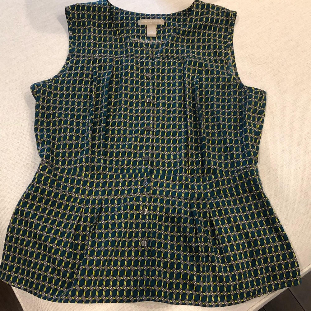 Banana Republic Pleated Blouse